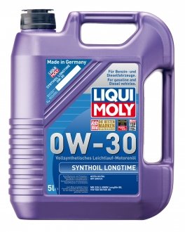 Олива моторна Synthoil Longtime 0W-30 5л LIQUI MOLY 8977 (фото 1)