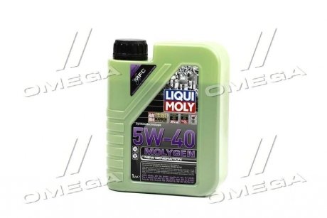 Моторное масло Molygen New Generation 5W-40 синтетическое 1 л LIQUI MOLY 9053 (фото 1)