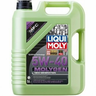 Моторное масло Molygen New Generation 5W-40, 5л LIQUI MOLY 9055