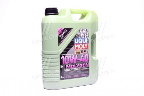 Моторное масло Molygen New Generation 10W-40 полусинтетическое 5 л LIQUI MOLY 9061 (фото 1)