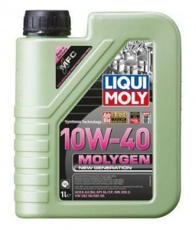 Масло моторное Molygen New Generation 10W-40 1Л LIQUI MOLY 9955 (фото 1)