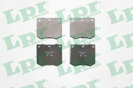 Комплект гальмівних колодок з 4 шт. дисків LPR 05P126 (фото 1)