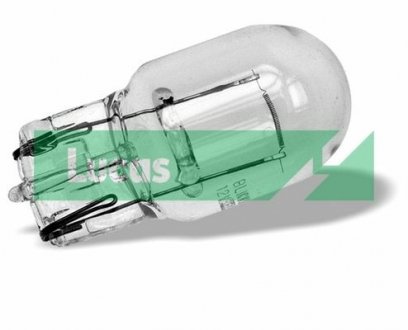 Лампа 12V 21W W3x16d T20, к-т (10шт.) LUCAS LLB582T (фото 1)