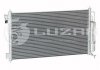 Радиатор кондиционера Micra 1.0/1.2/1.4 (02-) МКПП с ресивером (LRAC 14AX) Luzar