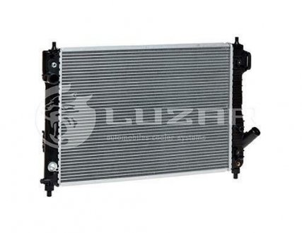 Радиатор охлаждения Авео T250(06-)/Т255(08-)/ВИДА(12-) (L=600) АКПП (б/с конд) (алюм) LUZAR LRc 05180