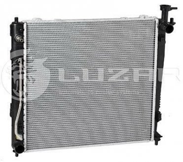 Радиатор охлаждения Sorento/Santa fe 2.2CRDI (09-) АКПП (510*478*22) (тип Doowon) LUZAR LRc 081P3