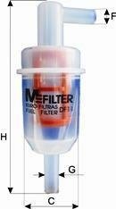 Фільтр паливний M-FILTER DF11