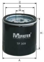 Фільтр оливний M-FILTER TF309 (фото 1)