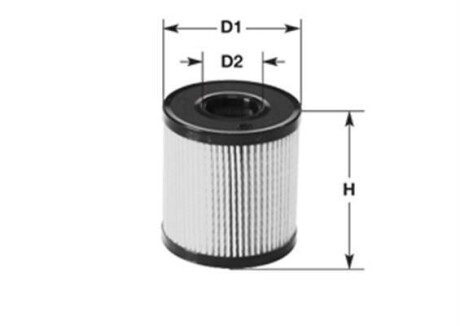 MARELL Фильтр топливный диз.2,0/2,2HDi: CITROEN PEUGEOT 99- (SIEMENS) MAGNETI MARELLI 152071760865 (фото 1)