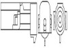 MAGNETI MARELLI DAEWOO лямбда-зонд (1 конт.) Lanos, HYUNDAI, SUZUKI 466016355005