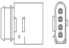 MAGNETI MARELLI VW Кисневий датчик PHAETON 4.2, 6.0 02- 466016355026