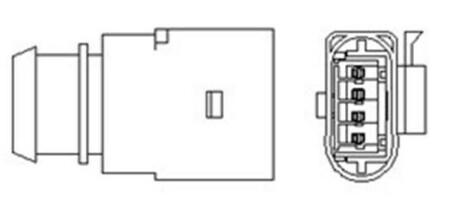 AUDI Кисневий датчик (лямбда-зонд) A4 B7, A6 C6 MAGNETI MARELLI 466016355039