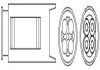 MAGNETI MARELLI BMW Лямбда-зонд (4 конт.) BMW E46 1,6/1,8/2,0 466016355062