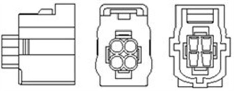 DB лямбда-зонд (4-х конт.) W164, W169, W204, W211, W221, W251, CLK, CLS MAGNETI MARELLI 466016355118 (фото 1)