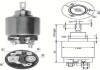 MAGNETI MARELLI Втягивающее реле стартера (электромагнит) AUDI 71-90 VW 73-88 DB W114/116/123 FIAT [940113050124]