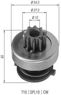 Бендикс (z=10) DB W124/201/463 2,0-3,0D, 208-410D [940113020166] MAGNETI MARELLI AMB0166