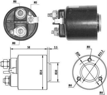 Соленоид - [940113050061] MAGNETI MARELLI AME0061