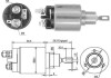 MAGNETI MARELLI Втягивающее реле стартера VW OPEL SEAT SKODA [940113050435] AME0435