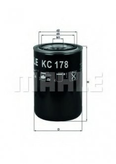 Фильтр топливный высокого давления DAF MAHLE / KNECHT KC 178