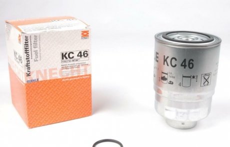 Фильтр топливный MAZDA 323 III, V 1.7-2.0 D -98 (KNECHT-MAHLE) MAHLE / KNECHT KC46