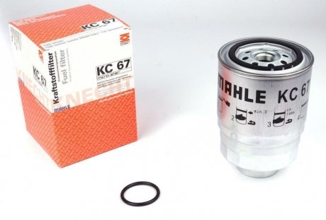 Паливний фільтр MAHLE / KNECHT KC67