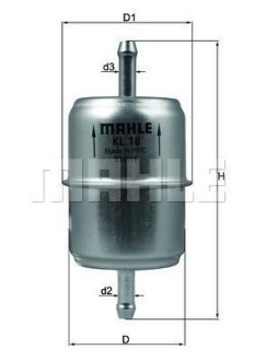 Паливний фільтр MAHLE / KNECHT KL 18 (фото 1)