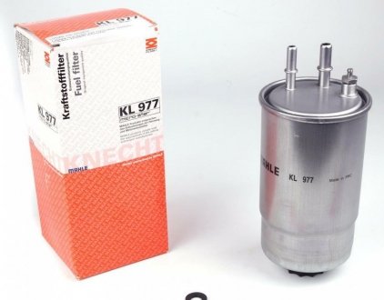 Фильтр топливный FIAT DUCATO 2.0-3.0 JTD 06-, PSA 3.0 HDI 11- (-) MAHLE / KNECHT KL977D (фото 1)