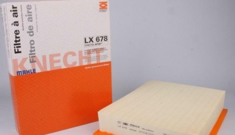 Фильтр воздушный MB VITO (Knecht-Mahle) MAHLE / KNECHT LX678