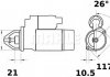 Стартер Lacetti 12V 1,4kW 10T AZE2113 / MAHLE / KNECHT MS361 (фото 1)