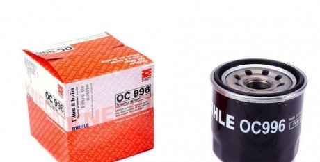 Фільтр масляний CHEVROLET AVEO (T250, T255) 1.2 (вир-во -) MAHLE / KNECHT OC996 (фото 1)