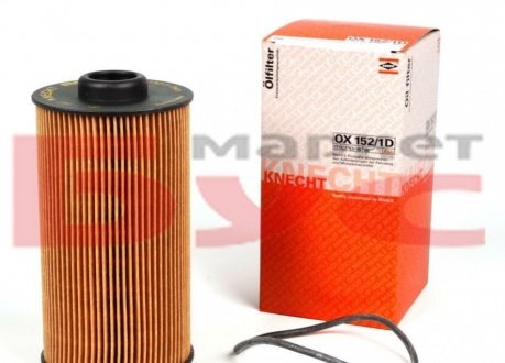 Фильтр масляный двигателя BMW (-) MAHLE / KNECHT OX152/1D (фото 1)