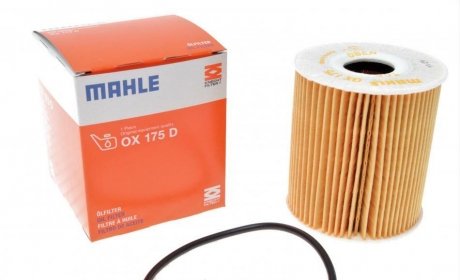Фильтр масляный двигателя (-) MAHLE / KNECHT OX175D (фото 1)
