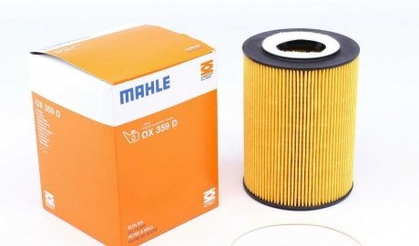 Фильтрующий элемент масляного фильтра DAF MAHLE / KNECHT OX 359D