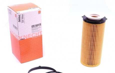 Фильтр масляный двигателя (-) MAHLE / KNECHT OX560D (фото 1)