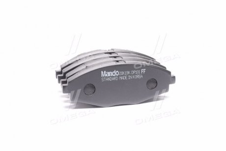 Колодки торм.дисковые передн. DAEWOO LANOS 1.5 MANDO MPD06 (фото 1)