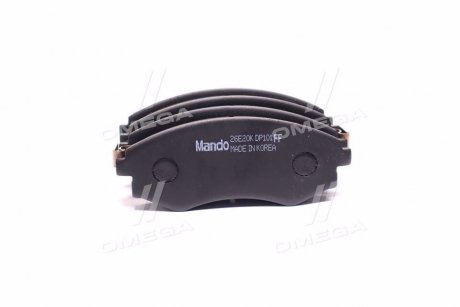 Колодки дискового гальма MANDO MPH02 (фото 1)