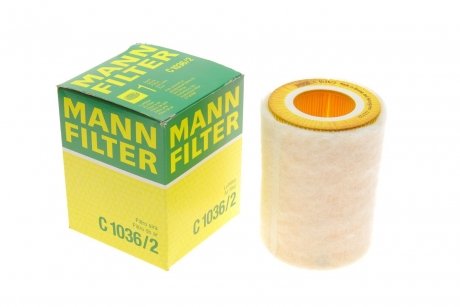 Повітряний фільтр MANN C 1036/2 (фото 1)