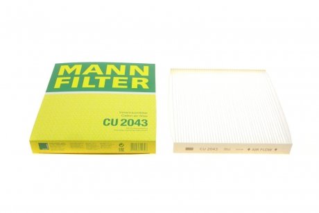 Фільтр салону MANN CU 2043 (фото 1)