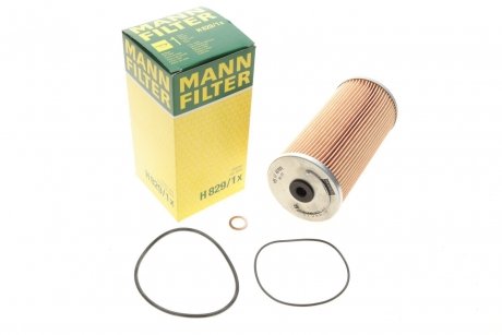 Фильтр масляный двигателя MANN H829/1X (фото 1)