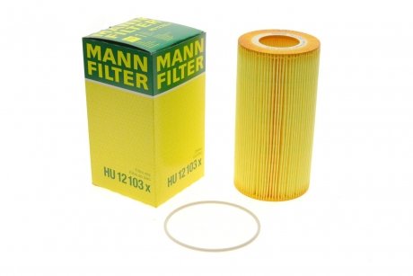 Фильтрующий элемент масляного фильтра DAF CF 85, XF 105 MANN HU 12 103 X (фото 1)