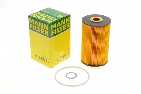 Фільтр масляний (вир-во) MANN HU942/1X