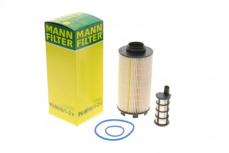 Фільтр паливний (к-кт) MANN PU 8010/1-2 X (фото 1)