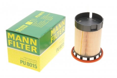 Фільтр паливний AUDI Q3 2.0 TDI 11- (вир-во) MANN PU8015 (фото 1)