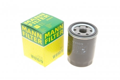 Фильтр масляный двигателя MANN W610/9 (фото 1)