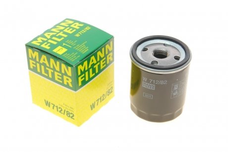 Фільтр масляний (вир-во) MANN W712/82 (фото 1)