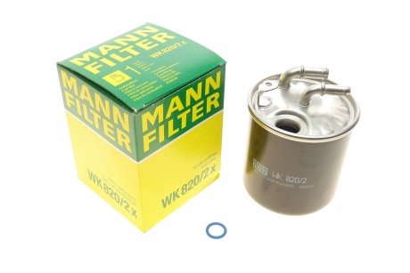 Фільтр паливний (вир-во) MANN WK820/2X (фото 1)