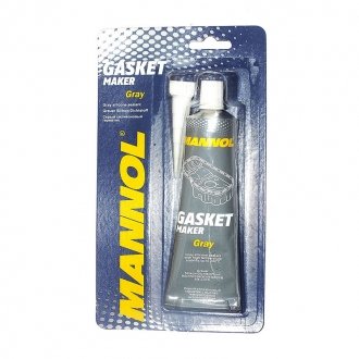 Герметик силиконовый высокотемпературный Gasket Maker Grey(серый), 85г Mannol 9913