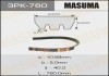 Ремень поликлиновой 3PK- 760 (3PK760) MASUMA