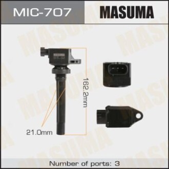 Котушка запалювання (MIC-707) MASUMA MIC707