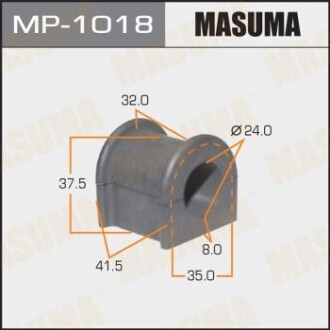 Втулка стабілізатора переднього (Кратно 2) Toyota Camry (01-) (MP-1018) MASUMA MP1018 (фото 1)